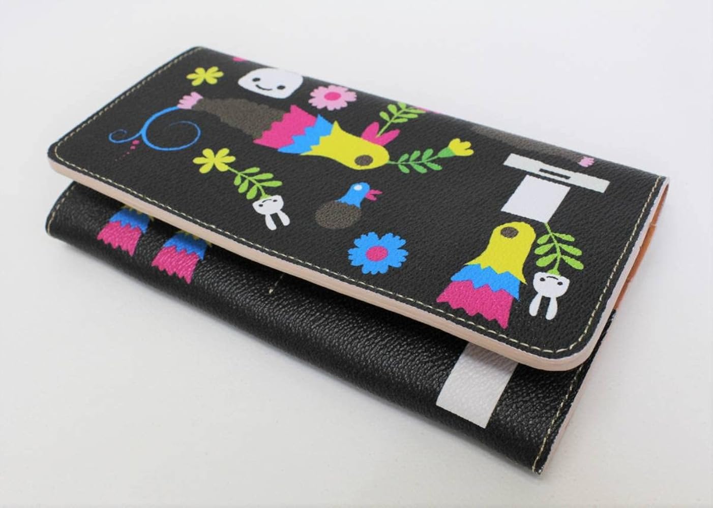 Amazon.co.jp: キューン 花 長財布 日本製CUNEウサギ ロング